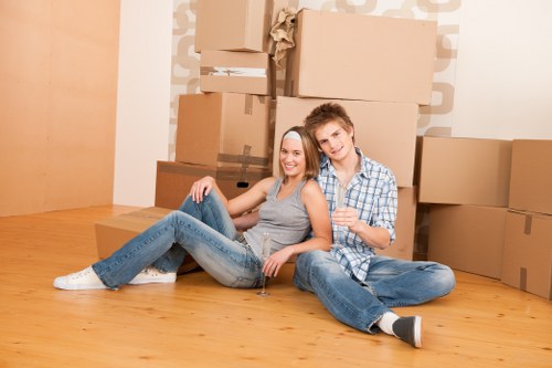 Waste removal and compliance during a van service