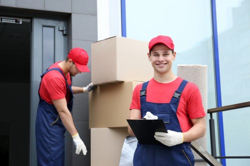Man with van service helping with home moves in North Woolwich