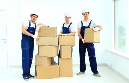 Unpacking service helping a North Woolwich household settle in faster