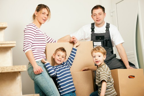 Van moving household items and office equipment locally