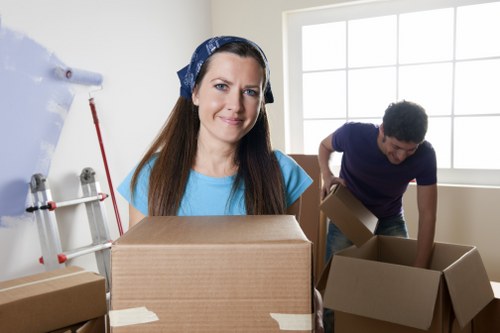 Local office movers handling commercial relocation in North Woolwich