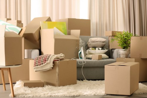 Furniture relocation for a North Woolwich home move