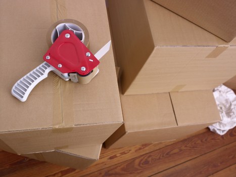 Packing and loading service for a local North Woolwich move