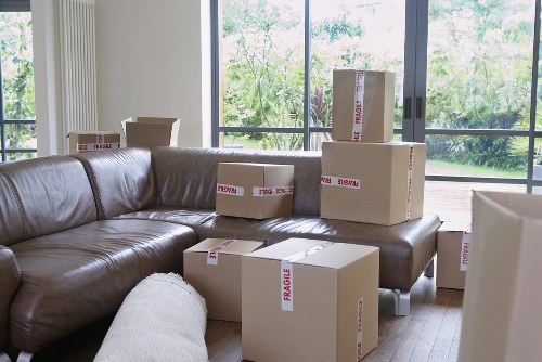 Local van transport for furniture collection in North Woolwich