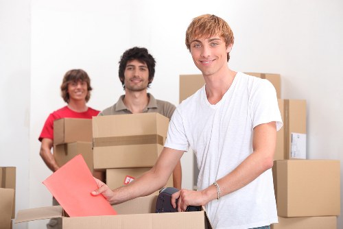 Local van transport for flats, offices, and storage moves in North Woolwich